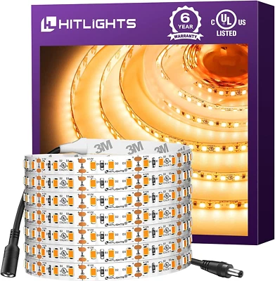 HitLights Warm White LED Strip Lights 3000K, 3000K - 600 Leds,  - Image 1 of 4