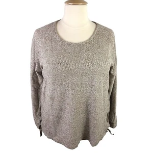 Sonja Betro Women's Knit Top Taupe 2X New - Picture 1 of 7