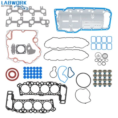 Full Gasket Oil Pan Set For Dodge Dakota Durango Ram 1500 4.7L SOHC CS26157 Foto 1 de 4