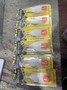 Plantilla SPRO Power Bucktail 1 oz. Gancho de agua salada, resistente cantidad de 5 - Imagen 1 de 6