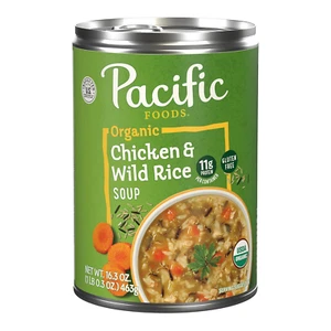 Organic Chicken and Wild Rice Soup, 16.3 Oz Can - Picture 1 of 12