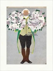 Titelseite der Nummer 47 von 1904 Alexander v. Salzmann Blumen Jugend 3462 - Bild 1 von 1