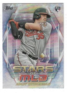 ADLEY RUTSCHMAN (BALTIMORE) - 2023 TOPPS BASEBALL "STARS OF MLB" INSERT RC - Picture 1 of 1