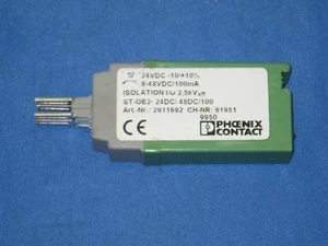 Phoenix Contact Connector 2911692 ST-OE2-24VDC/48DC/100 - Picture 1 of 3