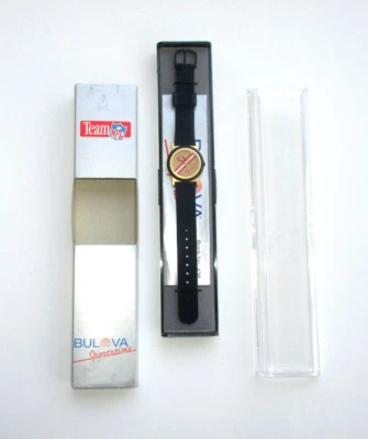 Новые из старых запасов винтажные часы San Francisco Bulova Sportstime 49ers команда НФЛ в коробке футбол - Изображение 1 из 4