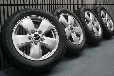4 ORIG. WINTERRÄDER WINTERREIFEN 175/65 R15 FÜR MINI COOPER F55 F56 F57 6855101 - Bild 1 von 4