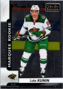 2017 UD OPC O-Pee-Chee Platinum Marquee Rookie RC #178 Luke Kunin
