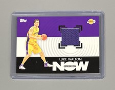 2007-08 Topps Generation Now Relic Luke Walton #GNR-LW