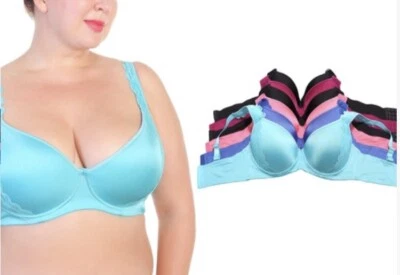 Sujetadores acolchados con cable Angelina de 6 LATONES 42C con extensor de sujetador gratis Foto 1 de 4