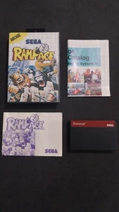 RAMPAGE SEGA MASTER SYSTEM PAL MULTI GEBRAUCHT KOMPLETT - Bild 1 von 8