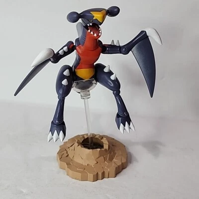 Pokemon Shodo 2020 4 3" Garchomp figura posable #1 con Attack Bandai ShoPro Foto 1 de 3