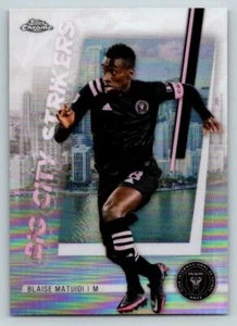 2021 Topps Chrome MLS Big City Strikers #BCS20 Blaise Matuidi (ref 210234) - Picture 1 of 2