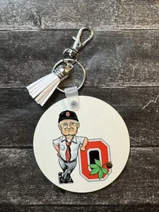 Ohio State Buckeyes Woody Hayes Schlüsselanhänger Handtasche Rucksack Accessoire Neu - Bild 1 von 3