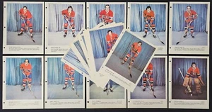 1972-73 - MONTREAL CANADIENS - NHL - DIMANCHE DERNIERE HEURE - SET OF 23 PHOTOS - Picture 1 of 23