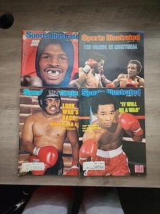 [4] LOT of Sports Illustrated Magazines 1978+80 - Sugar Ray Leonard-Muhammad Ali - Picture 1 of 9