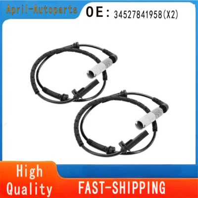 Sensor de velocidade de roda ABS traseiro para motorista e passageiro 2 peças para BMW M5 M6 2006-2010 5.0L - Imagem 1 de 4