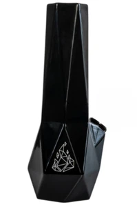 CLEARANCE SALE! Ceramic Hexagon Water Pipe by BRNT Designs! Black Color! - Picture 1 of 1