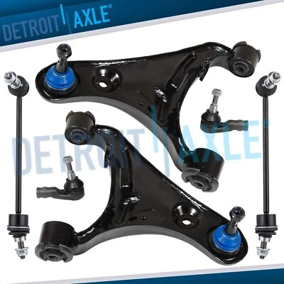 Front Upper Control Arms Tie Rods Sway Bar Links for 2005-2009 Land Rover LR3 - Image 1 of 4