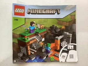LEGO 21166 MInecraft Instruction Booklet Only Movie - Picture 1 of 2