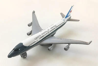 Avión diecast 747 Jet USAF Air Force One Estados Unidos de América 6" Foto 1 de 4