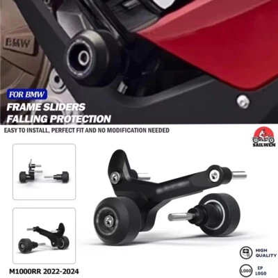 For BMW S1000RR M1000RR Motorcycle Frame Slider Fairing Crash Protector 2019-25 Foto 1 de 4