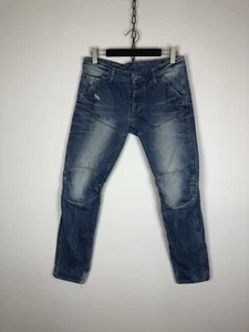Jeans denim grezzo G-Star basso affusolato 5620 pantaloni 3D 32x32 - Foto 1 di 11