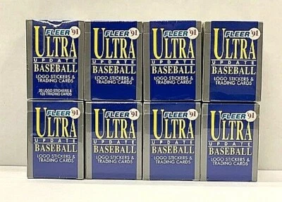 (8) 1991 Ultra Update Baseball Card Set Lot Bagwell Mussina Rodriguez RC - Image 1 of 2