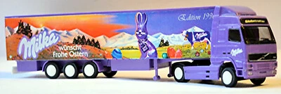 Volvo Fh 16 Globetrotter Milka Pasqua 1996 Valigia Autoarticolato 1:87 Albedo - Immagine 1 di 4