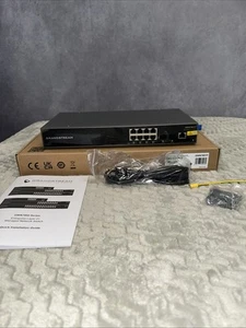 Grandstream GWN7801P Layer 2+ 8-POE Managed Network Switch Gigabit Ethernet POE - Picture 1 of 3