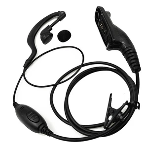 Microphone casque auditeur PTT pour Xir P8268 P8668 APX6000 APX7000 APX2000 D5154 - Photo 1/6