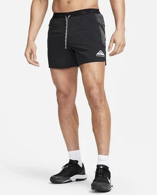 Nike Trail Running Athletic Shorts Second Sunrise Black DV9311 Mens Size XXL $75 - Image 1 of 4