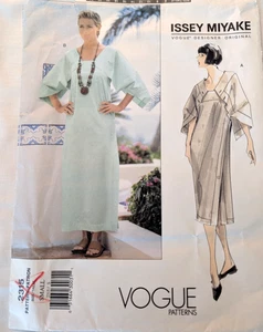 Vogue Designer Sewing Pattern Women's DRESS 2315 Issey Miyake Small UNCUT - Picture 1 of 5