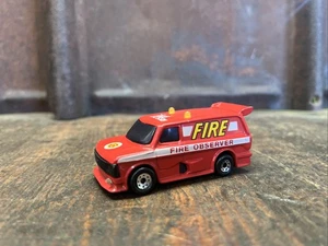 Matchbox Ford Supervan 2 Fire Firefighter Feuerwehr 1985 1:62 Modell Van - Bild 1 von 6