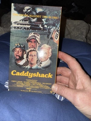 CADDYSHACK (1980) VHS Chevy Chase, Rodney Dangerfield, Bill Murray - Comedy NEW - Image 1 of 4