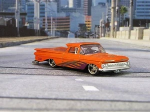 59 1959 Chevy El Camino Lowrider Style Slammed Custom 1/64 Scale Ltd Ed Model  F - Picture 1 of 6