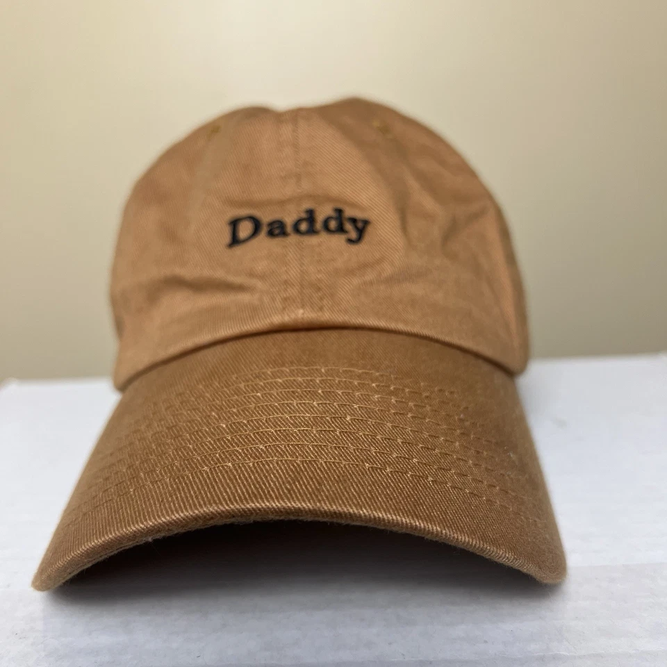 Gorra KBETHOS Daddy marrón correa trasera logotipo talla única Foto 1 de 4