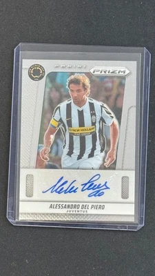 2025 Panini Prizm FIFA World Cup Alessandro Del Piero Auto #FA-ADP Juventus - Image 1 of 2