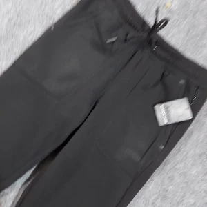 Mitre Black Jogger Pants Mens Small Stretch Quick Dry Moisture Wicking NWT - Picture 1 of 8