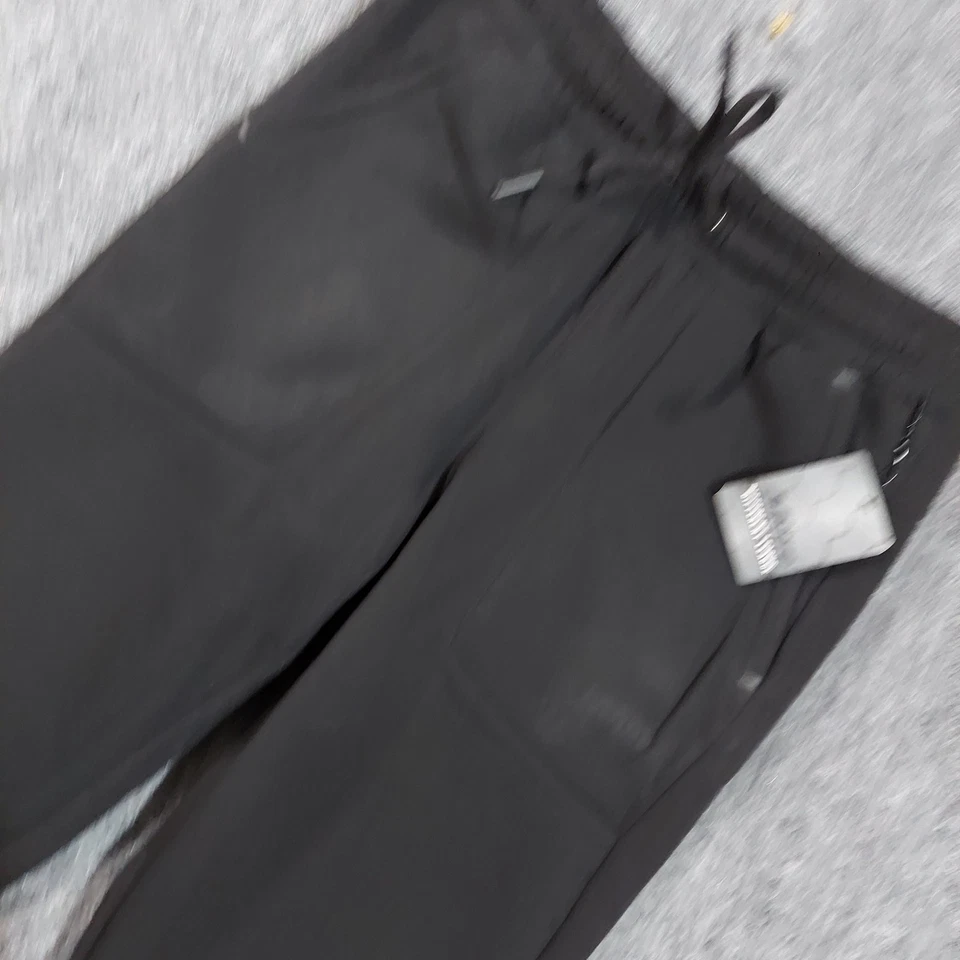 Pantalones de chándal Mitre negros para hombre pequeños elásticos de secado rápido que absorben la humedad nuevos con etiquetas Foto 1 de 4