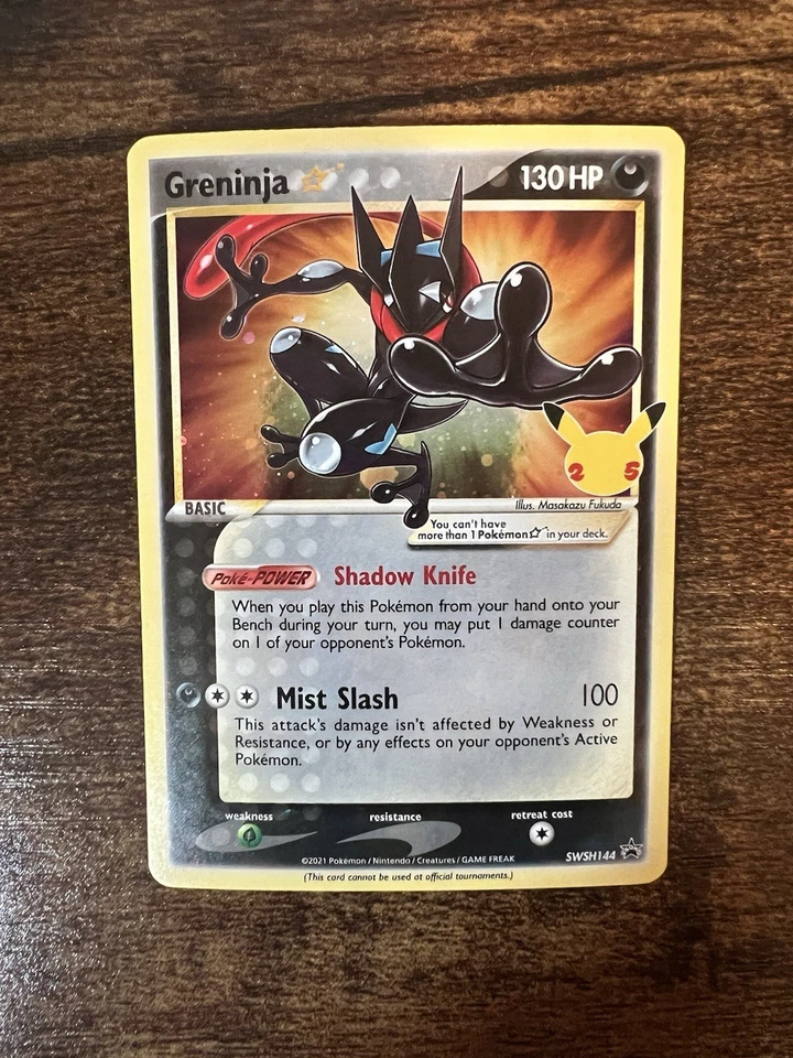Greninja Star SWSH144 SWSH: Sword & Shield Promo Cards Holo - Image 1 of 2