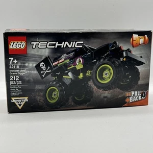 LEGO Technic 42118 Monster Jam 2 en 1 GRAVE EXCAVADORA Camión Kit - 212 Piezas - Nuevo en Caja - Imagen 1 de 6