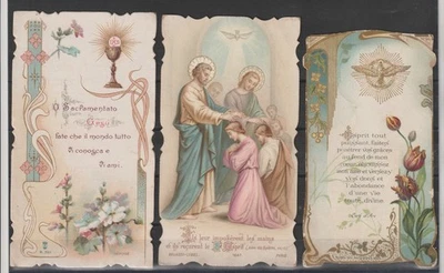 TRE SANTINI D'EPOCA PRIMI '900 - FOTO - MF129228 - Imagen 1 de 2