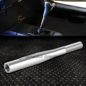 M10 X 1.5 SILVER ALUMINUM MT GEAR SHIFTER LEVER/SHIFT KNOB 3.5" EXTEND/EXTENSION - Bild 1 von 5