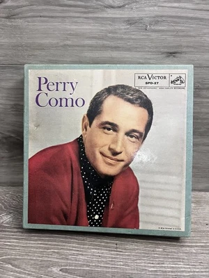 Perry Como Vinyl 45 rpm 10 Records Box Set Spd-27 Vintage - Image 1 of 3