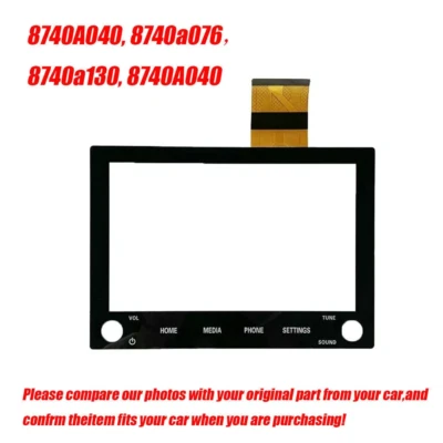 8740A130 8740A040 For 2020-2022 Mitsubishi Outlander 8" Touch Screen 2 knobs - Image 1 of 4