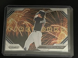 Chase DeLauter 2024 Prizm Fireworks - Cleveland Guardians - Picture 1 of 2