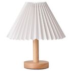 Lampe de Table PlisséE Chambre Chevet Veilleuse PersonnaliséE - Blanc Charg5249