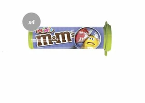 910393 4 x 35g TUBOS DE MINI MINIS M&M'S M&MS CHOCOLATES RECUBIERTOS HECHOS EN CHINA - Imagen 1 de 1