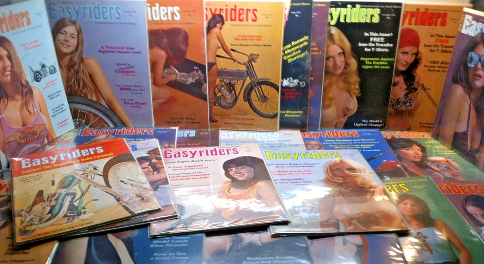 Vintage 1972 -76 Easyriders Magazine - You Choose ~ David Mann Art Centerfolds - Image 1 of 1