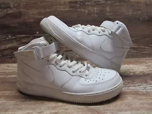 NIKE AIR FORCE 1 Mid Top '07 White Basketball Sneakers Mens 12 Shoes 315123-111 - Picture 1 of 12